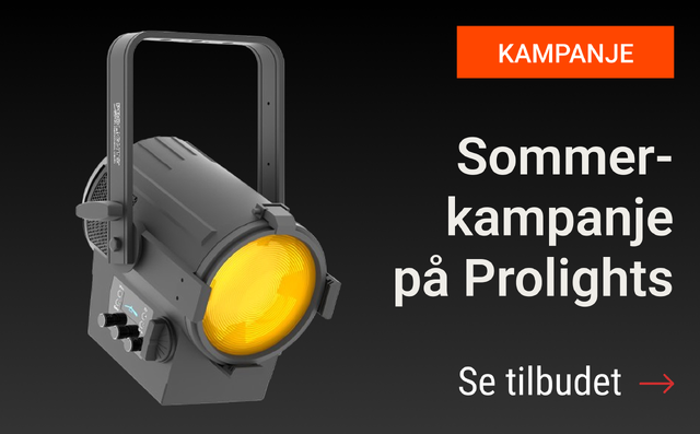 Prolights sommerkampanje Prostage